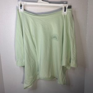 “‘made of happiness” green tee